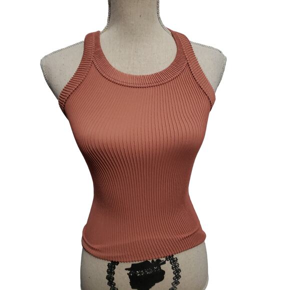 Intimately Free People ribbed seamless tank Size XS/Small  boho - Picture 3 of 7
